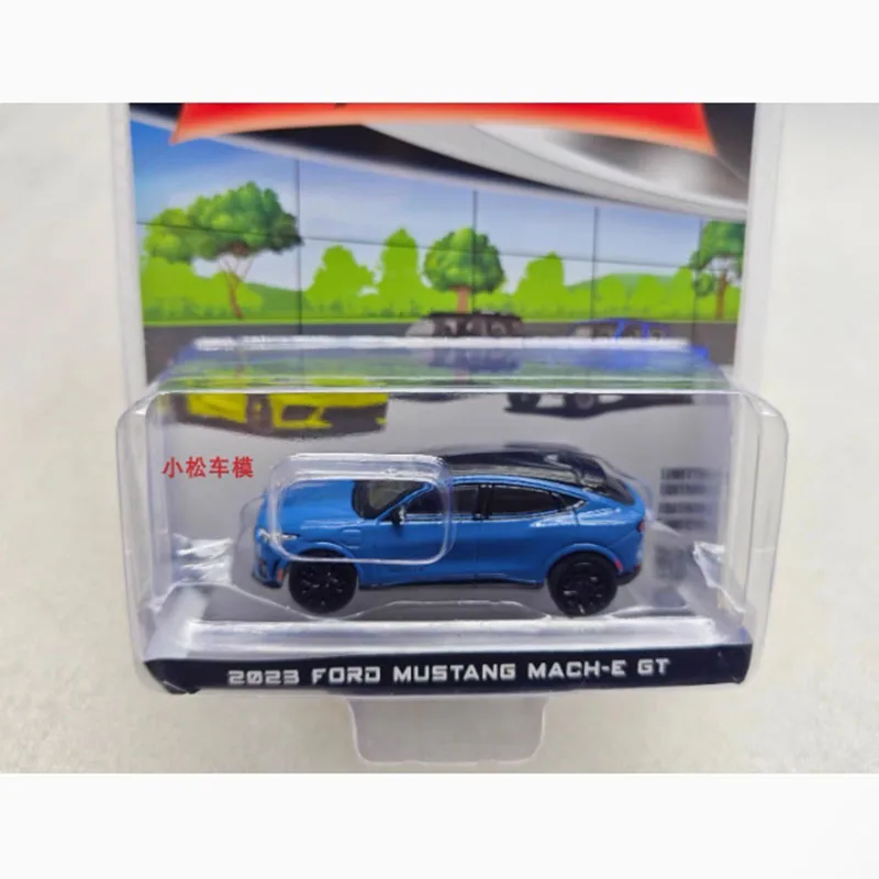 Литой под давлением Greenlight, масштаб 164, 2023, Ford Mustang Mach-E GT, модель автомобиля из сплава, праздничные подарки, игрушки (art.: 3920c5b84cc4d) - 3920c5b84cc4d