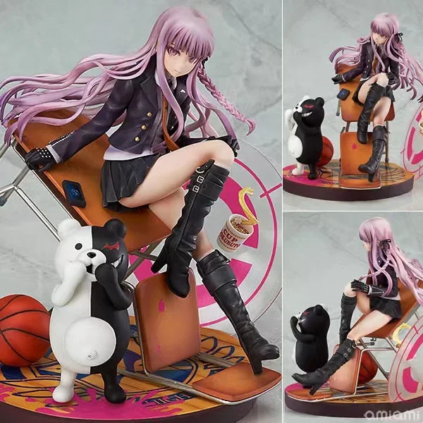 В наличии оригинальная шляпа! Супер Данган Ронпа 2: Sayonara Zetsubou Gakuen Kirigiri Kyoko аниме фигурка ПВХ Коллекционная модель игрушки