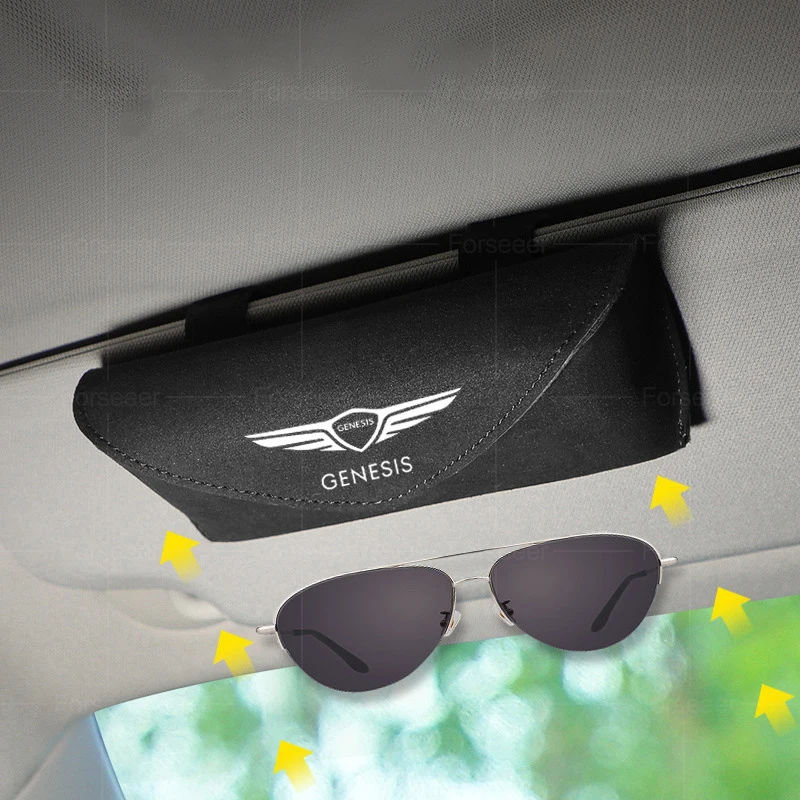 Автомобильные аксессуары для хранения солнцезащитных очков Genesis Coupe G70 G80 G90 GV60 GV70 GV80 EV