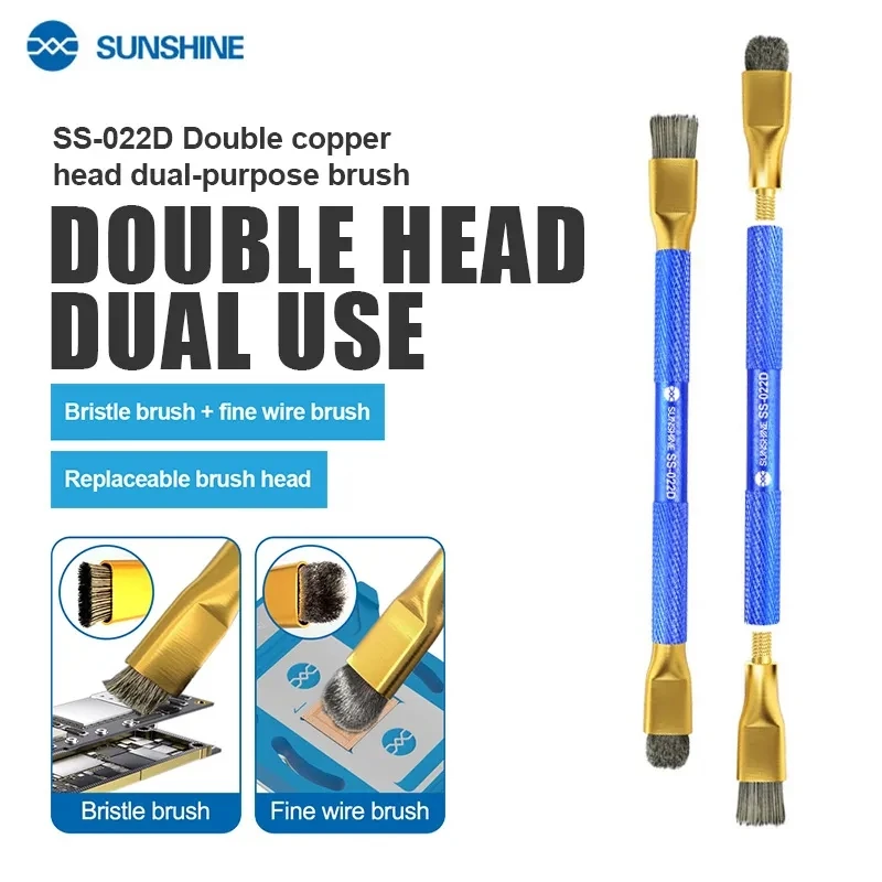 SUNSHINE SS-022D sikat kawat ponsel alat pembersih Материнская плата IC, ли Дан Fiskilang Timah, пербаikan sikat Категорияaga Produk gan