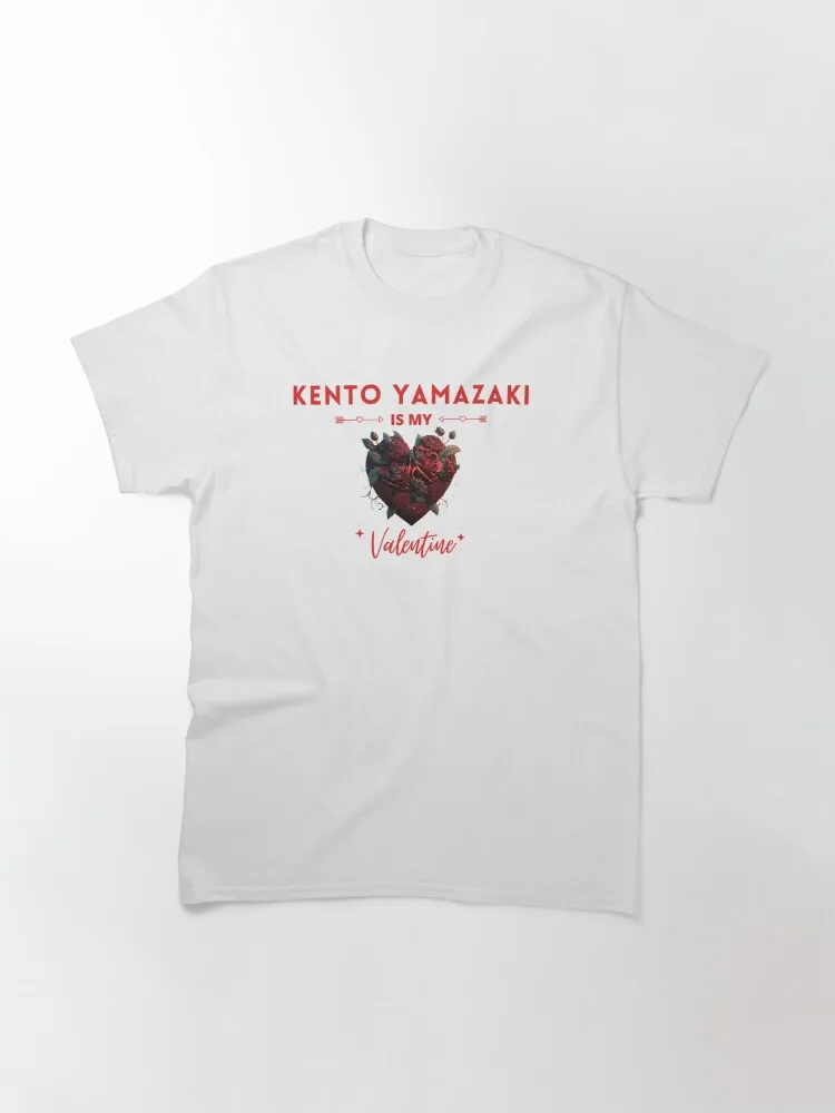 Классическая футболка Kento Yamazaki Is My Valentine, 100% хлопок, уличная одежда, высокое качество, новые модные футболки