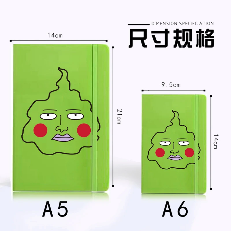 Фото Аниме Mob Psycho 100 Mobu Saiko Hyaku Dimple Блокнот для косплея Wordpad Мультяшный блокнот Блокнот Jotter Карманный блокнот Рождественский подарок №2