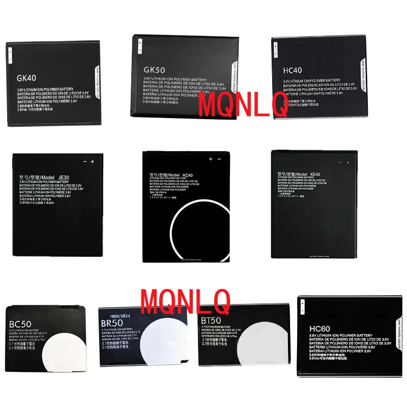 Аккумулятор BC50 850 мАч для Motorola Moto GK40 GK50 HC40 HC60 KE40 KC40 JE30 BR50 BC50 BT50, аккумуляторы для мобильных телефонов
