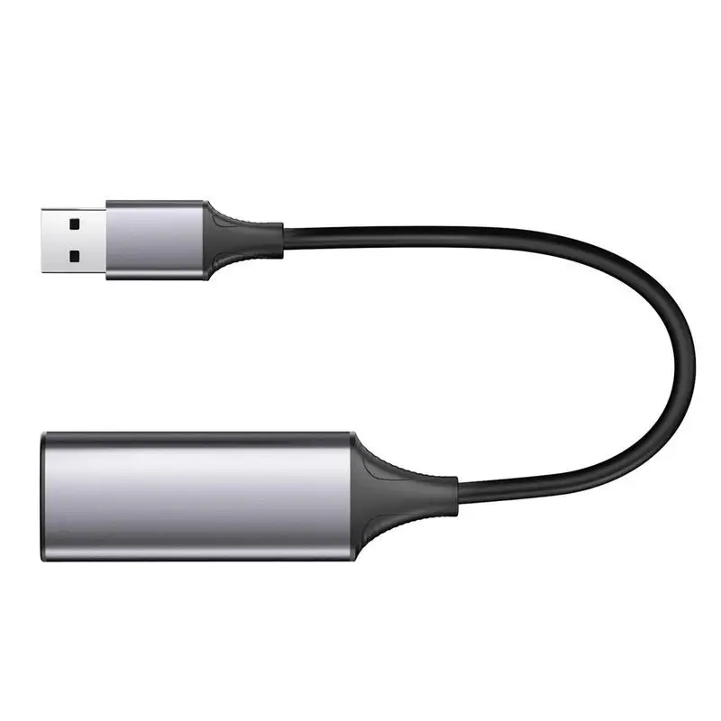 USB-карта видеозахвата 1080P HDMIs-совместимый видеозахват для компьютерных игр, камеры, рекордера, прямая трансляция