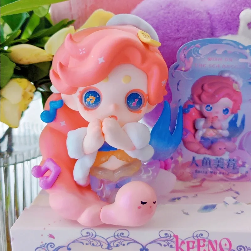 Фото Подлинная серия Keeno Wish On The Sea Breeze, слепая коробка-сюрприз, украшение для рабочего стола, коллекционные игрушки, подарок-сюрприз на день рождения для девочек №2