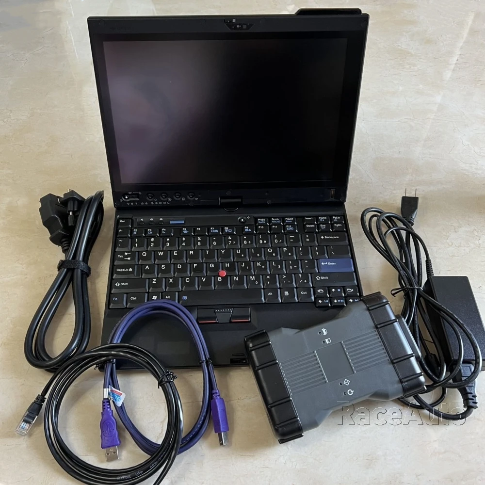 Инструмент Ddiagnose MB Star C6 SD 6 VCI DOiP Pro V12.2024 для автомобилей Mercedes, 480 ГБ SSD, ноутбук X220T I5, процессор 8 ГБ оперативной памяти, готовый к работе
