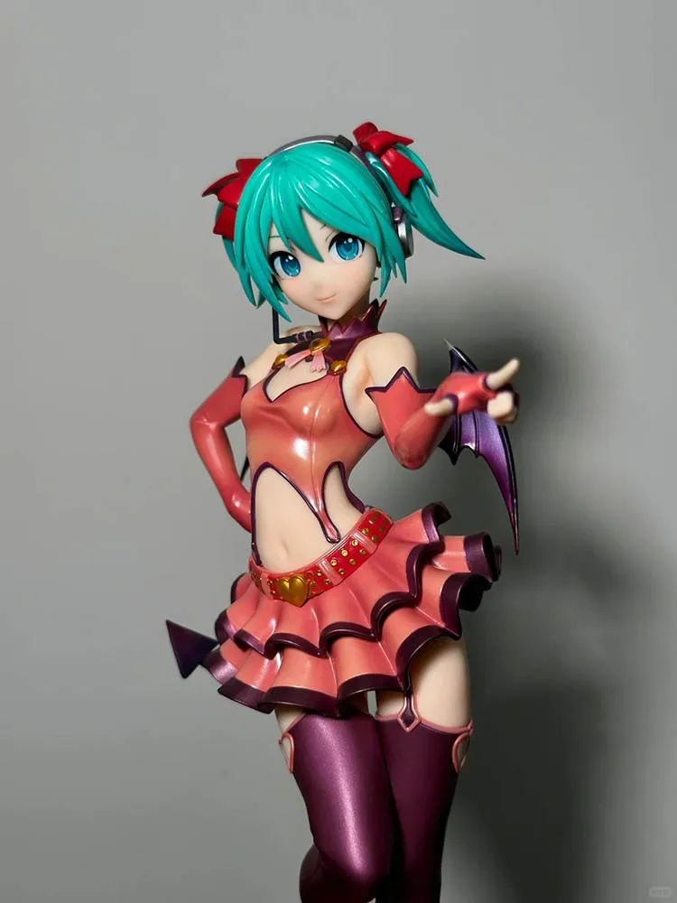 Фото 100% натуральная фигурка Hatsune Miku Project DIVA F 2nd Thief Hunter Ver, официальная лицензированная коллекционная аниме-фигурка №2