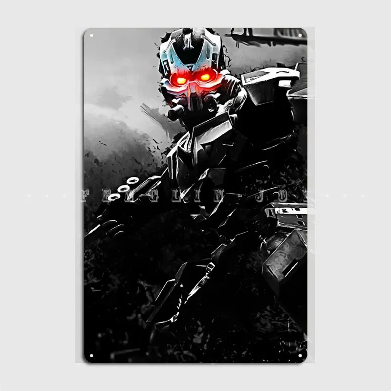 Killzone металлическая табличка плакат настенный паб паб гараж индивидуальная живопись декор жестяная вывеска плакаты