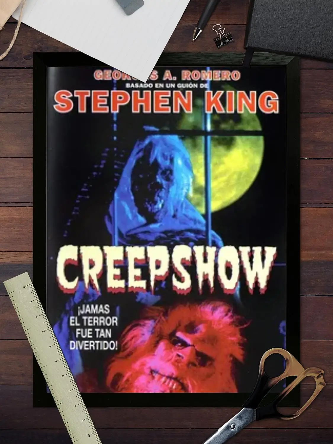 Фото Creepshow Movie TV Show Аниме Холст Художественный постер и настенное искусство, картина с принтом, современный семейный декор для спальни, декоративная живопись №3