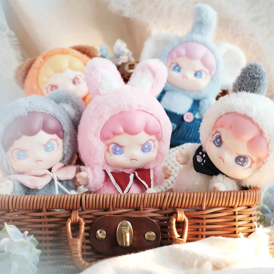 Новая оригинальная виниловая кукла серии Dora Animals, глухая коробка, загадочная коробка, кавайные фигурки, подвеска, коллекция игрушек, подарок для девочек