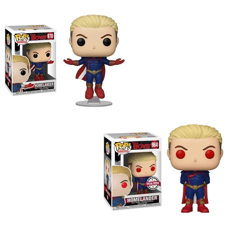 Funko the Boys Homehander 978 #   984 #   POP виниловая фигурка, коллекция ограниченной серии, модель игрушки для детей, подарок на день рождения
