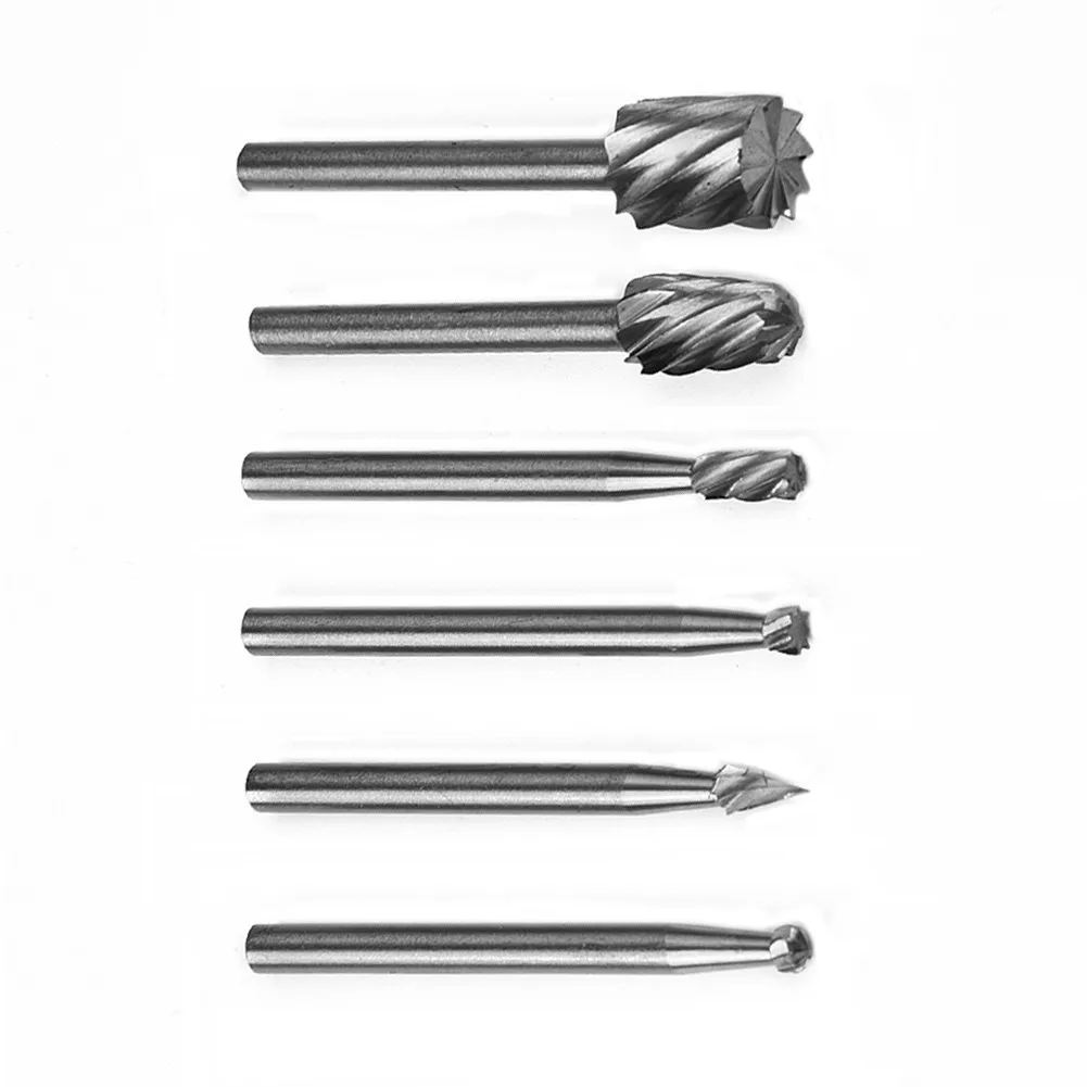 Фото Набор мини-сверл Dremel, комплект из 6 насадок из быстрорежущей стали для фрезерных станков, для работ по дереву и металлу №3