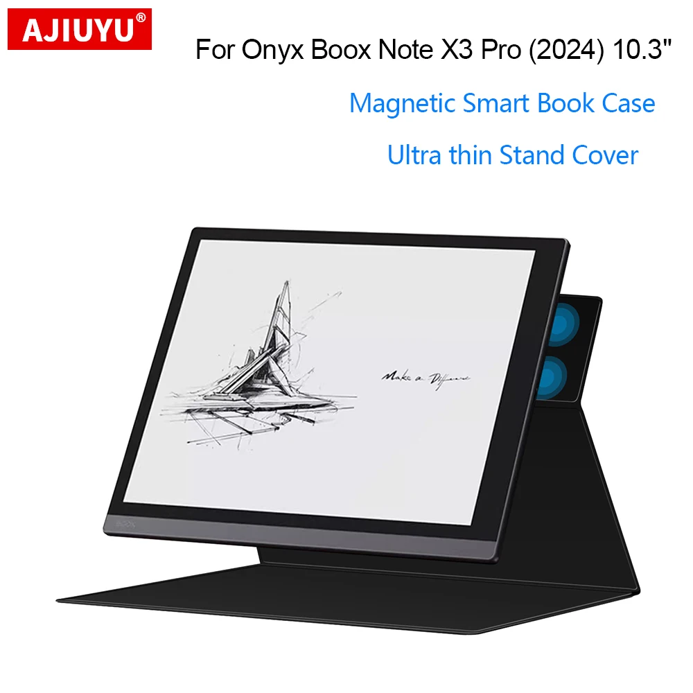Магнитная фотовспышка для Boox Note X3 Pro 10,3 дюйма 2024 дюйма, чехол-подставка для электронной книги для Note X3Pro X 3 Pro 10,3 дюйма, защитный чехол для телефона