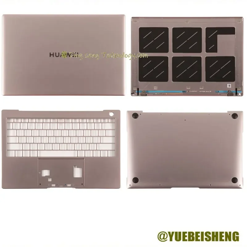 Новинка/орг для Huawei Matebook X Pro MACHD-WFE9, задняя крышка с ЖК-дисплеем/Упор для рук, верхняя крышка/Нижняя крышка 2021 года, розовый