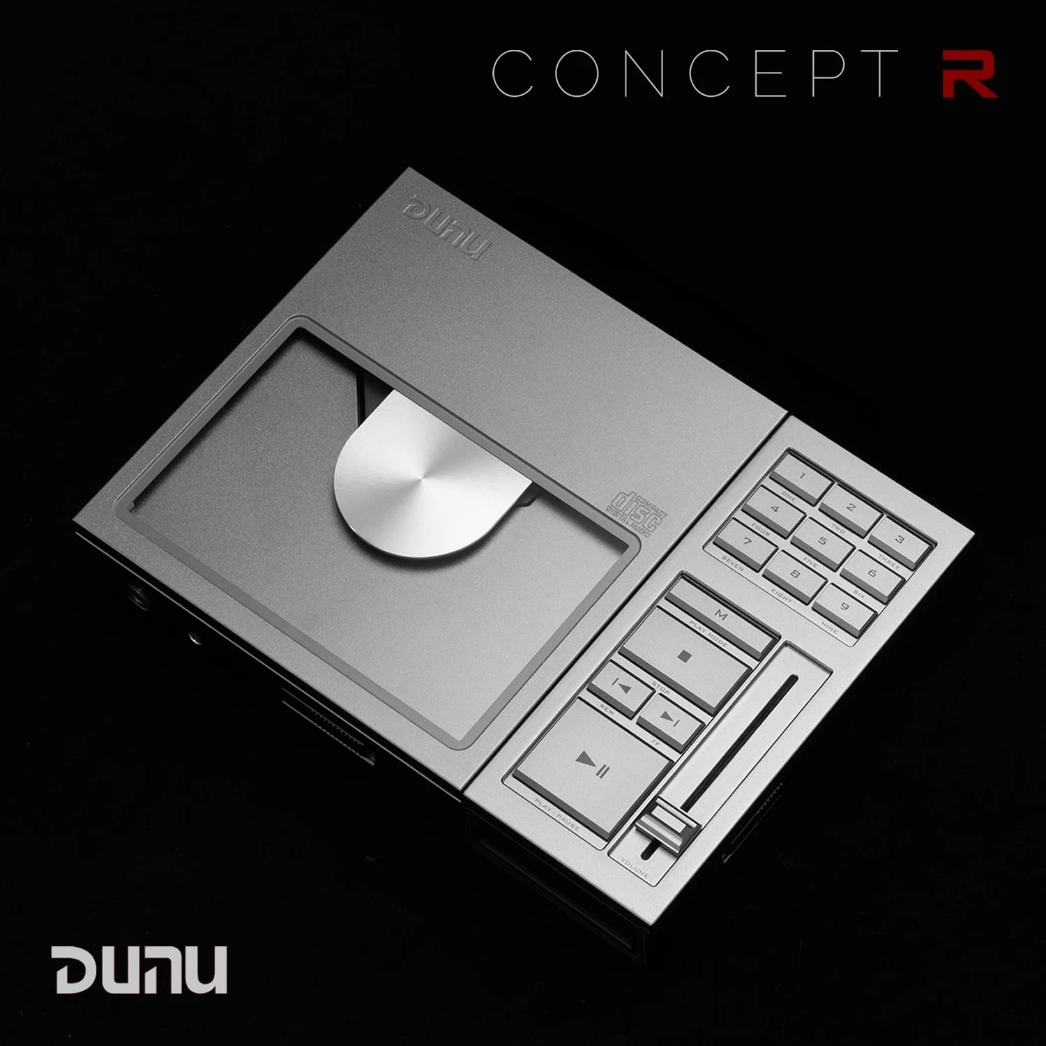 DUNU CONCEPT R портативный R2R CD-плеер проигрыватель Hi-Fi проигрыватель проигрывателей сбалансированный декодер усилитель для наушников музыкальный плеер
