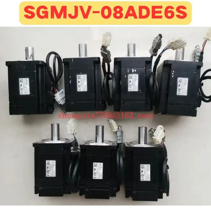 SGMJV-08ADE6S  Б/у Серводвигатель Φ SGMJV 08ADE6S нормальная функция проверка ОК