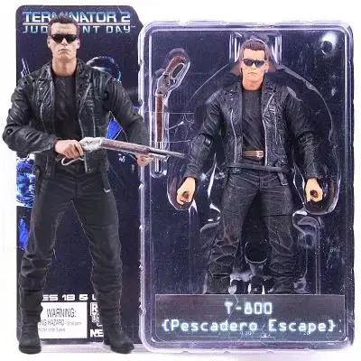 Фото NECA Терминатор T-800 T-1000 Эндоскелет ПВХ Фигурка Арнольд Шварценеггер Арнольд Шварценеггер Коллекционная игрушка №4
