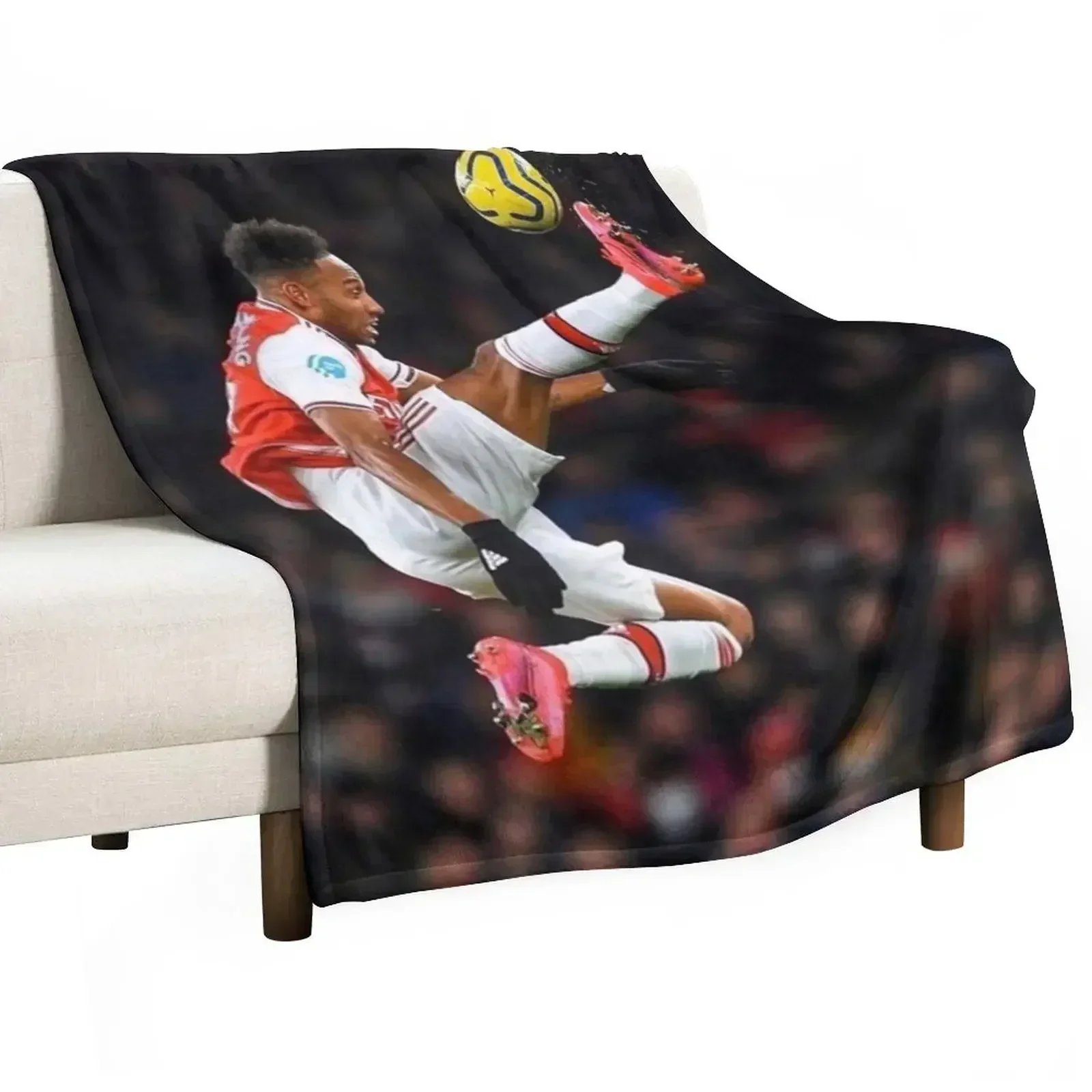 Новое одеяло Pierre-Emerick Aubameyang на Хэллоуин для дивана, тонкие туристические одеяла