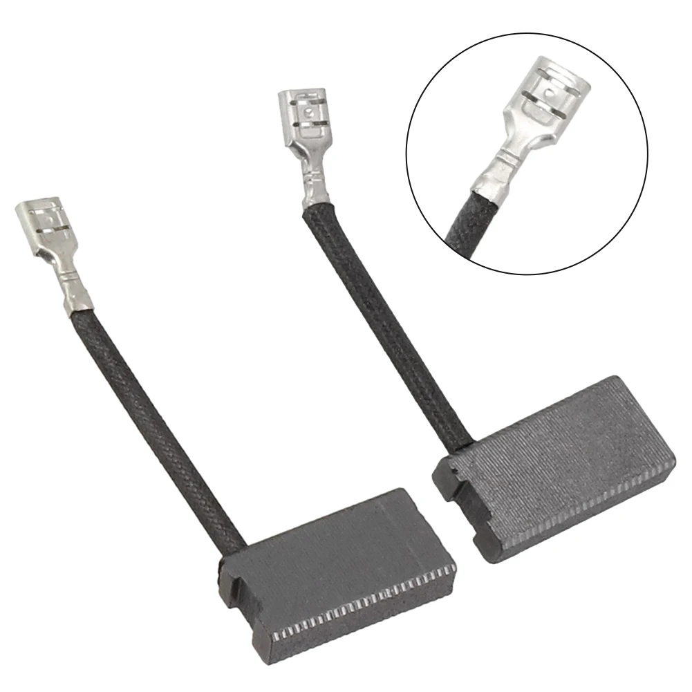 Фото Угольная щетка, 2 шт., подходит для De Walt DW368 DW708 DW716 и других 381028-02 381028-08, угловые шлифовальные машины, ленточные шлифовальные машины, ножницы для олова №4