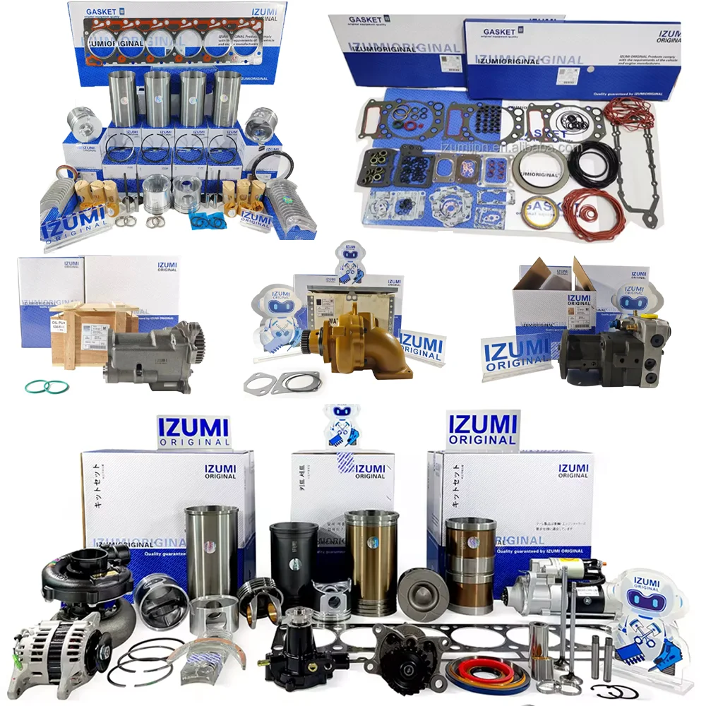 Фото Насос IZUMI cummins 6d170 6d140 6d155 QSK23 QSV91 6BT K38 Масляный насос Комплект для ремонта двигателя для CUMMINS №3