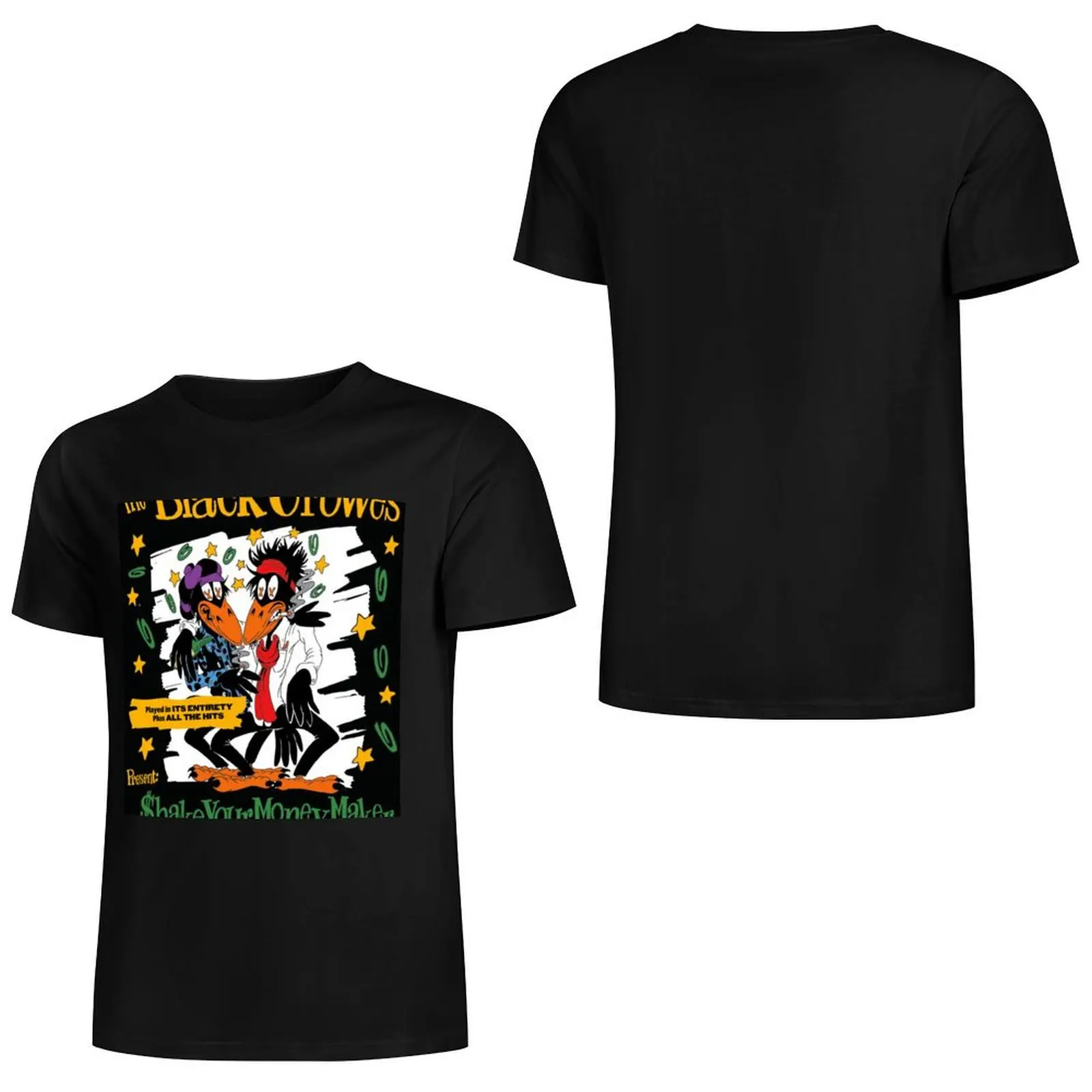 Фото Dua-dsjerr theblackcrowes dsjerr burdug shake gagak your berpakaian money kasual maker sedang merokok Shirt №3