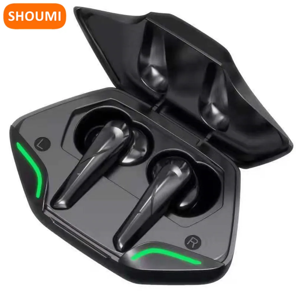 Беспроводная гарнитура Shoumi, игровые наушники-вкладыши, дешевые беспроводные наушники с шумоподавлением и микрофоном для телефонов, детские игры Электроника