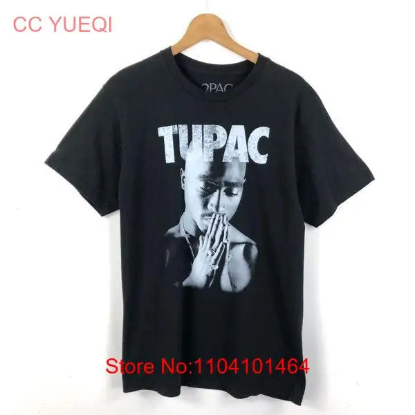 Музыкальная футболка Tupac, 2 шт., черная мужская футболка в стиле хип-хоп M N 054446