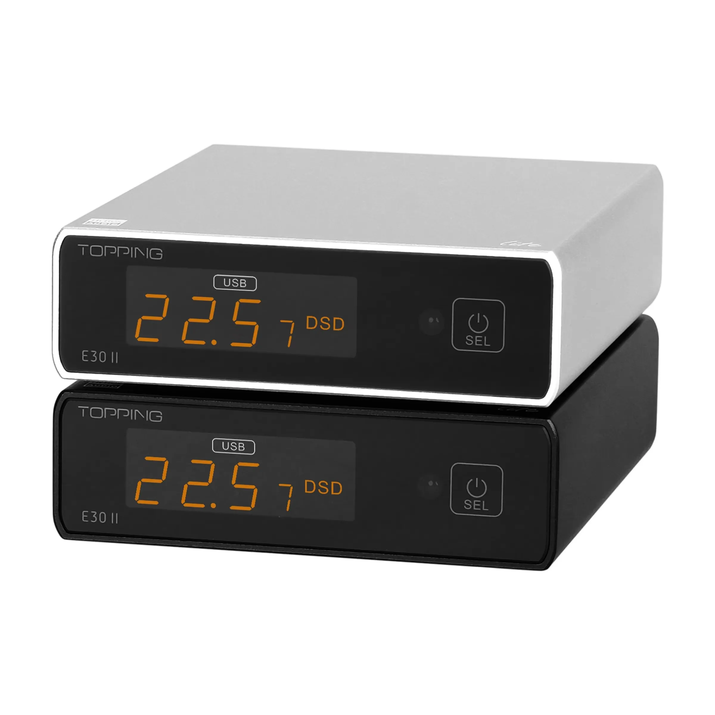 Фото TOPPING E30 II E30II lite Цифровой аудиодекодерCOLOR AK4493 XU208 32BIT 768K DSD512 Сенсорное управление с дистанционным управлением Hi-Res №3