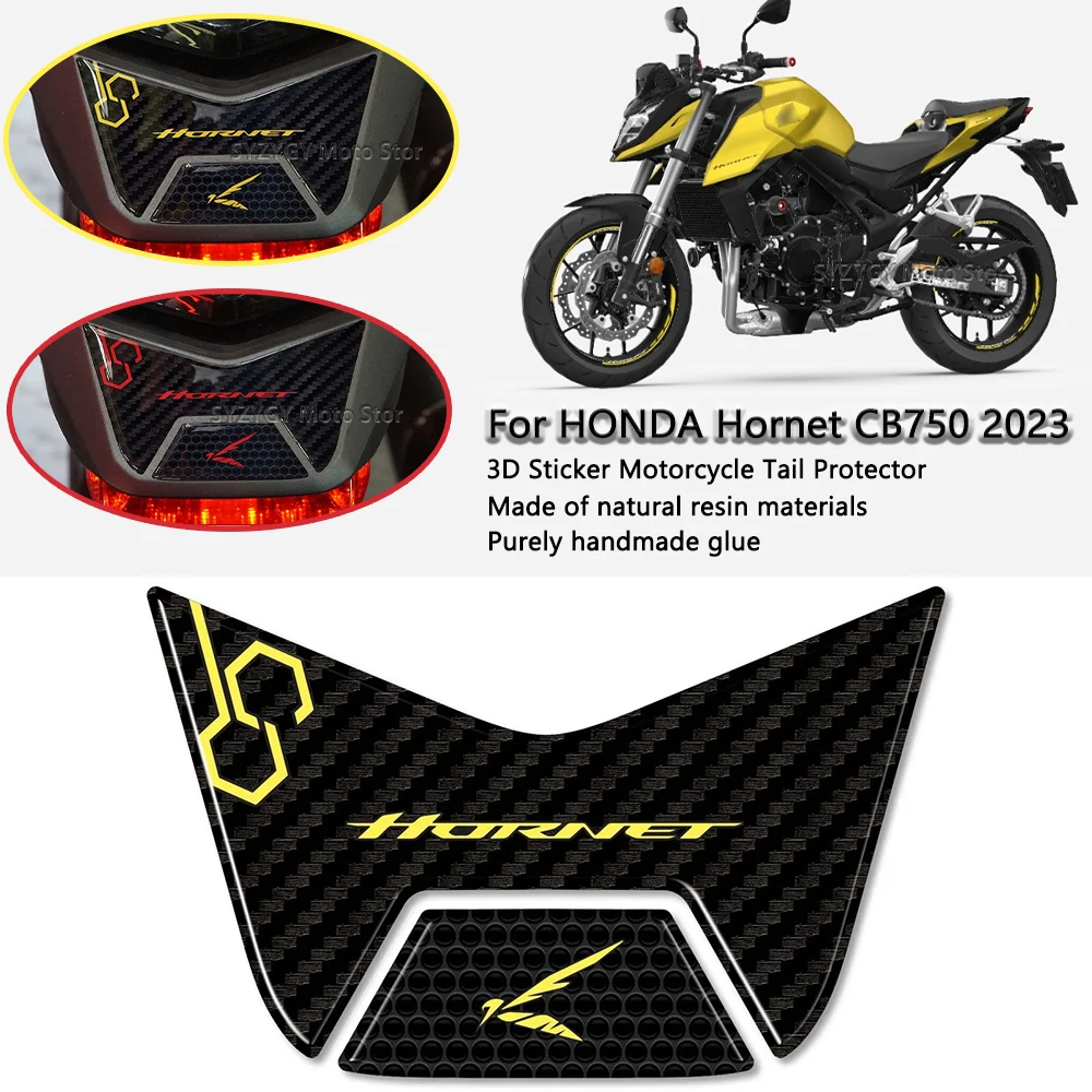 3D наклейки на мотоцикл, задние декоративные наклейки для мотоцикла Honda Hornet CB750 750 2023
