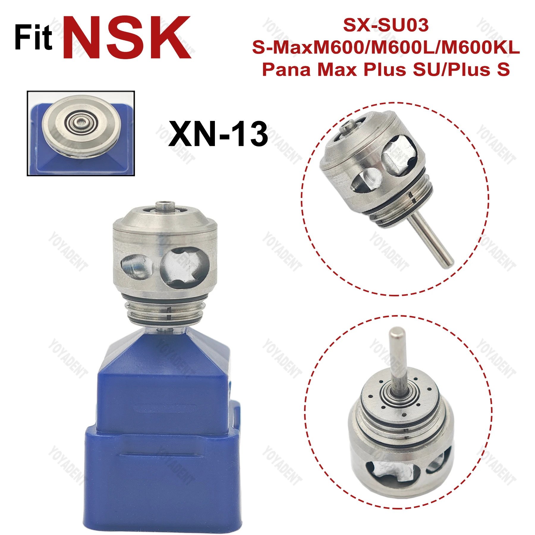 Подходит для NSK SX-SU03 S-MaxM600/M600L/M600KL Pana Max Plus SU/Plus S, высокоскоростной наконечник, картридж с стоматологической турбиной, ротор воздушного ротора
