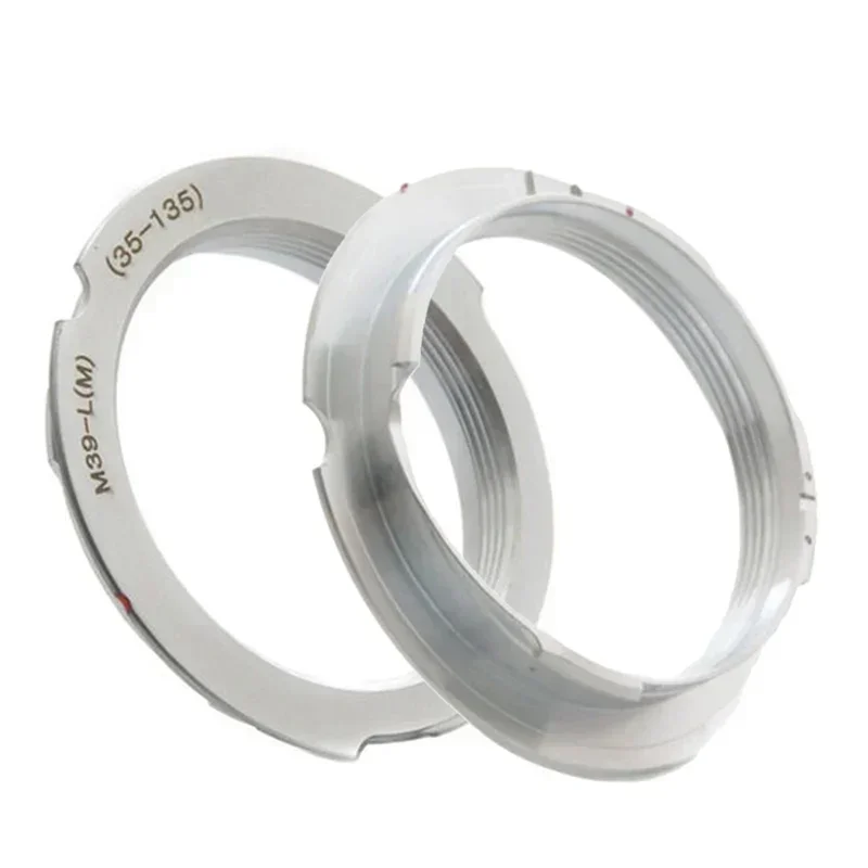 Адаптер L(M39)-LM 35-135 мм для объектива M39 LSM LTM к объективу VM ZM Techart LM-EA7 с винтовым креплением к камере, тип пряжки с вращением из сплава