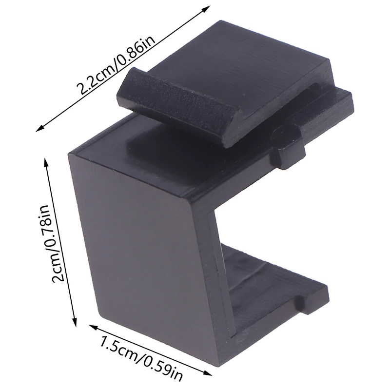 10 шт. ZoeRax RJ45 вставки Keystone Jack для заполнения пустой настенной пластины Keystone и патч-панели (art.: 3920cd22a0076) - 3920cd22a0076