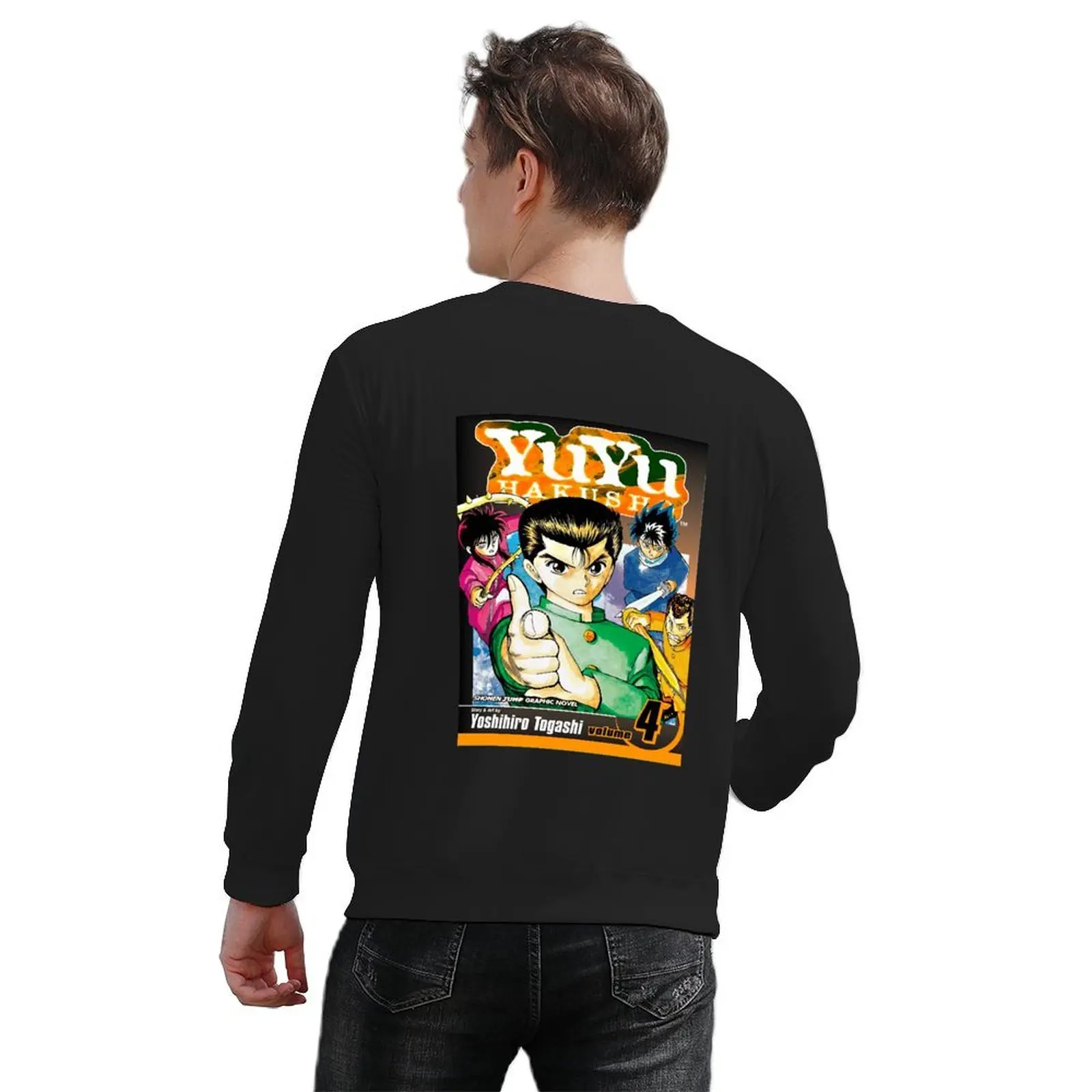 YuYu Hakusho Manga Pullover autumn jacket men mens designer clothes men clothes men's sweat-shirt set men's sweatshirts (art.: 3920d21de1f37) - 3920d21de1f37