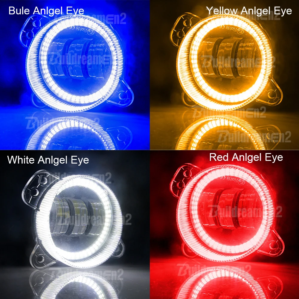 2 шт. Автомобильные противотуманные фары Canbus Angel Eye LED DRL дневные ходовые огни 30 Вт 9006 для Skoda Fabia Mk2 2007 2008 2009 2010 (art.: 3920c4158ee05) - 3920c4158ee05