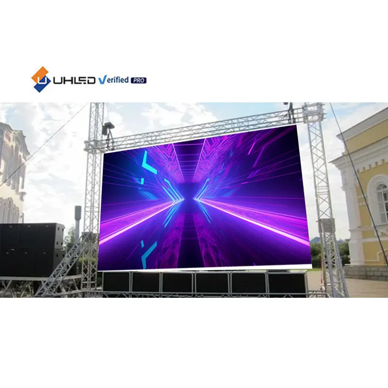Pantalla LED 3 м х 2 м Светодиодный экран 500x1000 мм Шкаф Церковная светодиодная видеостенная панель Крытый светодиодный экран P3.91 для аренды