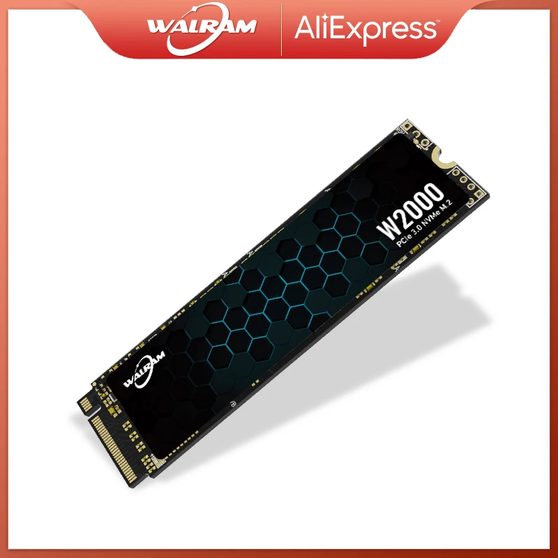 Walram M2 SSD NVMe 128 ГБ 256 ГБ 512 ГБ 1 ТБ SSD M.2 2280 PCIe 3.0 SSD Внутренний твердотельный диск для настольного ноутбука