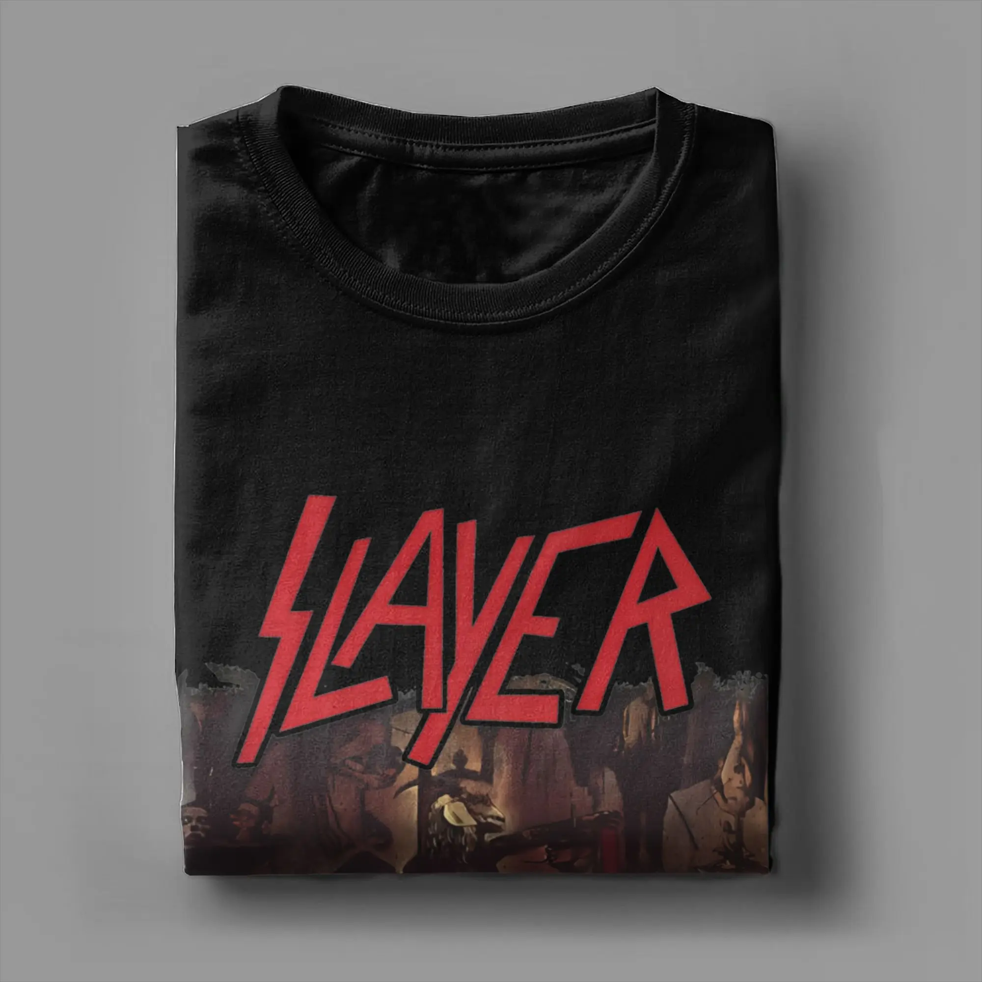 Фото Футболка Мужская/женская с принтом Slayer, 100% хлопок №2