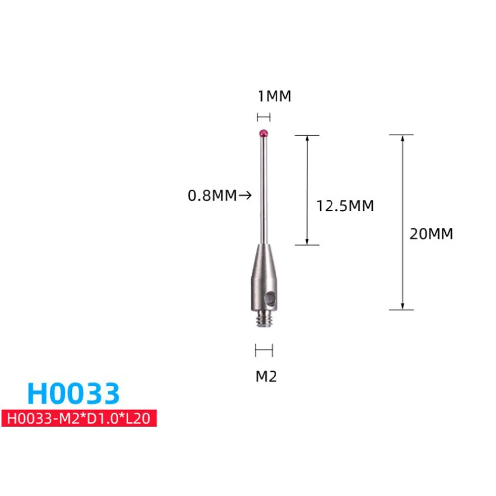 Фото Сенсорный зонд M2 CMM, наконечники датчика CMM Stylus Ru с шаровой головкой для 3D универсального электрического и тестового оборудования №4