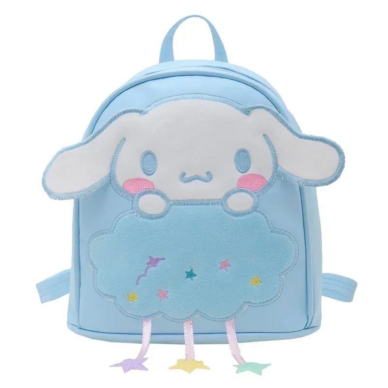 Фото Sanrio hello kitty детский рюкзак kuromi pu школьный рюкзак принцесса кукла аксессуары сумка детский сад для девочек дорожная сумка на плечо №4