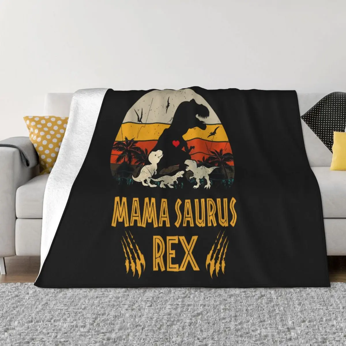 Новое забавное женское прямое облегающее одеяло Mamasaurus Rex I Three Kids Mom And Dinasaur S 2XL в стиле хип-хоп в стиле ретро