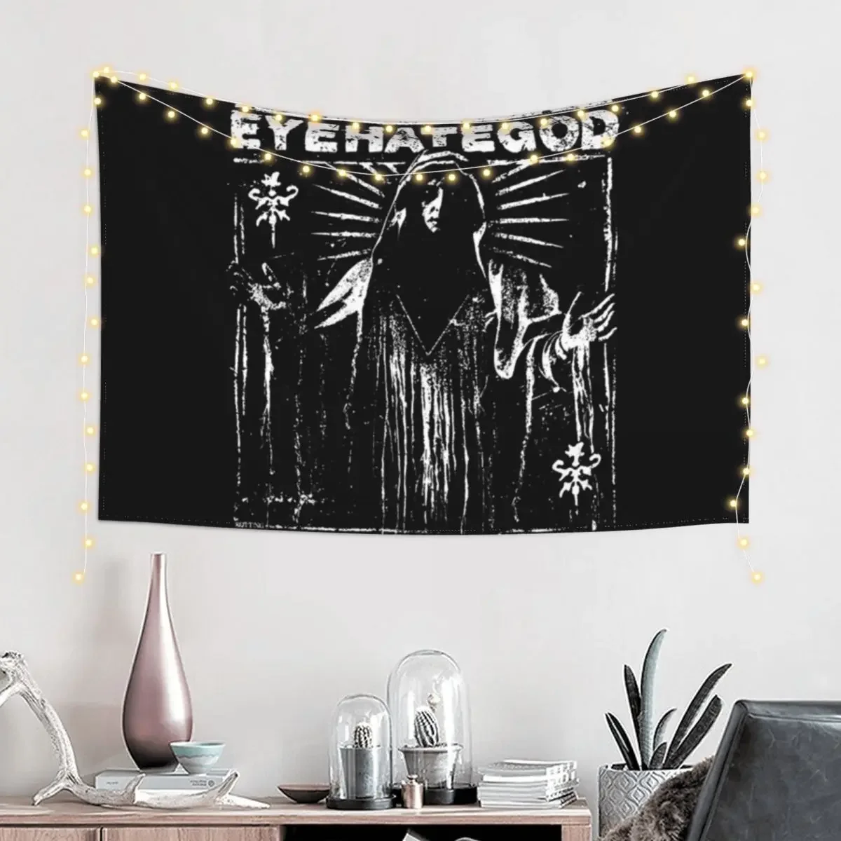 Фото Футболка Eyehategod ГобеленEyeHateGod Эстетический декор комнаты Украшения для вашей спальни Гобелен №2