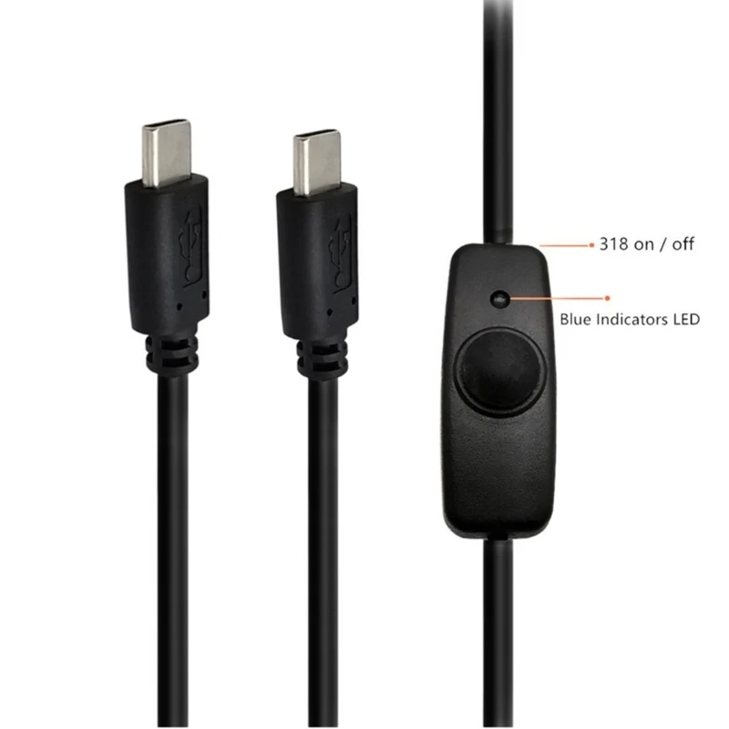 Фото M2EC 3,9 фута USB2.0 Type Мужской удлинительный кабель питания со светодиодной подсветкой, 318 клавишных переключателей, шнур №3