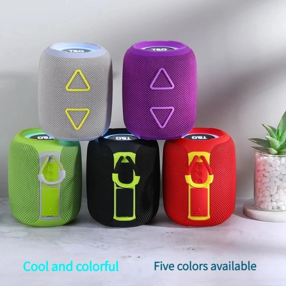СВЕТОДИОДНЫЙ цветной светильник Bluetooth-совместимый динамик, громкоговоритель с высоким уровнем громкости для кемпинга и пикника