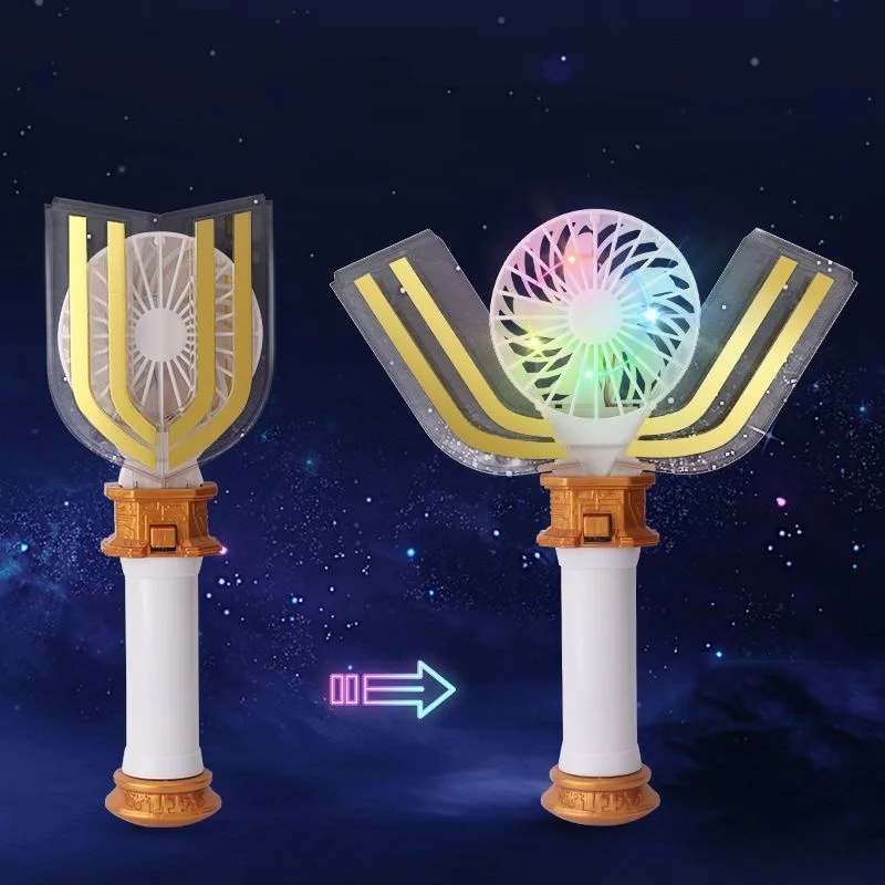 BANDAI Ultraman Tiga Новый мини Usb светящийся заряд ручной косплей небольшой беззвучный вентилятор подвеска летние портативные рабочие поделки подарки