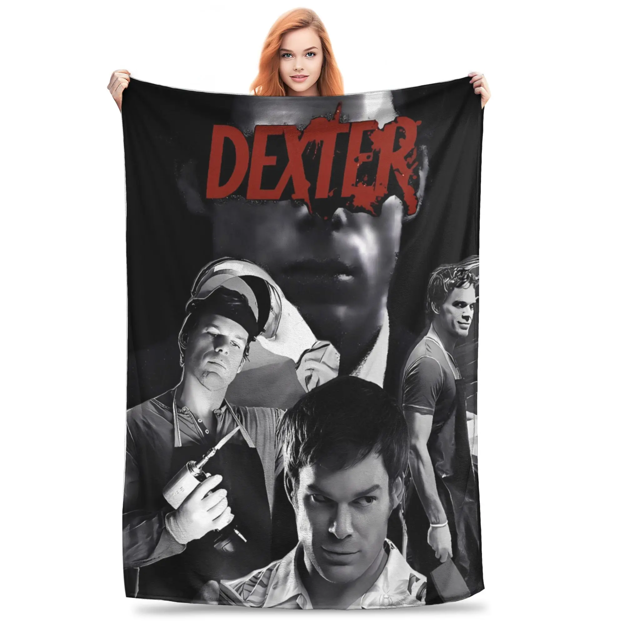 Dexter Morgan TV ужасы фланелевые одеяла зимнее мягкое прочное одеяло для детей гостиная трендовое покрывало диван-кровать покрывало