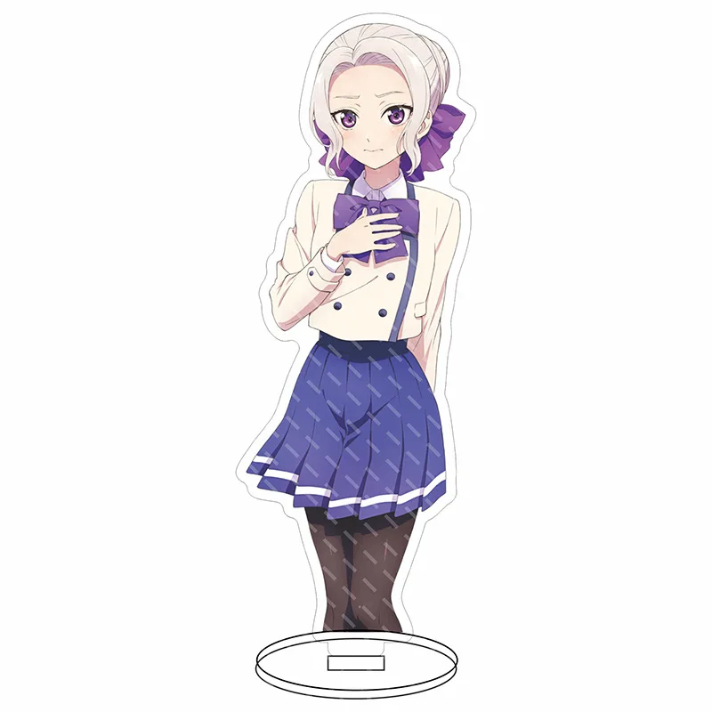 Фото Аниме Kanojo mo Kanojo акриловая подставка Chizuru Mizuki Sayaka Aya фигурка-подставка тарелка реквизит для косплея декор мультфильмы подарок подарки №3