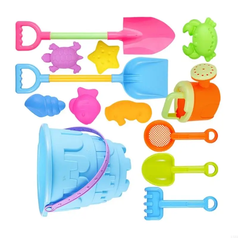 Фото Коллекция Summer Sand Toy 13pcs круглое ковша лопата Set Kids Bool Bash Beach Fun L8rb №5