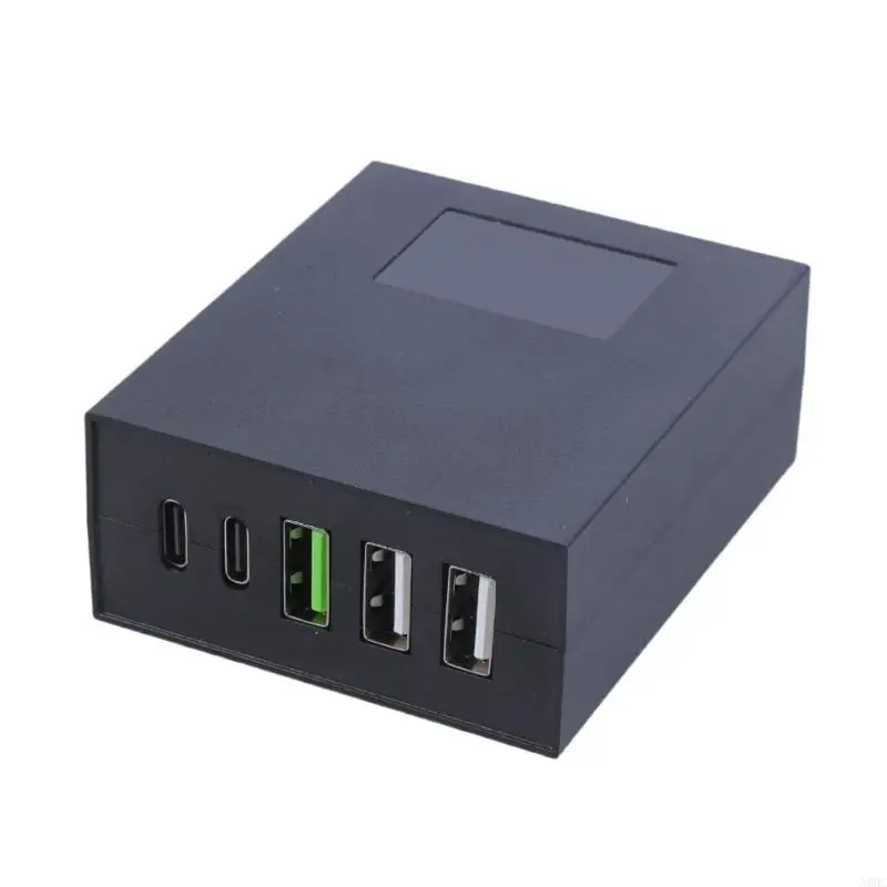 Фото 5PORT USB DC8-30V Аккумуляторный зажим для 3XUSB+2xType C Multious Power Adapter N0HC №4