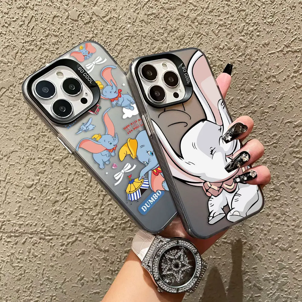 Чехол для телефона Disney Lolely Dumbo для Xiaomi 11 12 12T 13 13T 14 14T POCO F3 F4 F5 F6 X3 X5 X6 PRO, матовый жесткий противоударный чехол