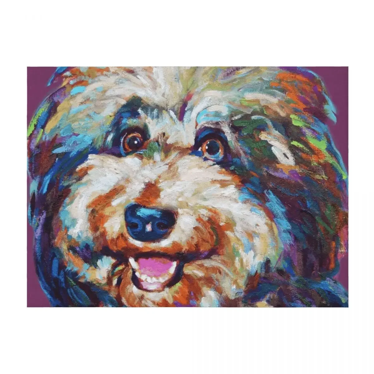 Милое одеяло для щенка AUSSIEDOODLE, идеи подарков на день Святого Валентина, диван, пледы для дивана, большие одеяла